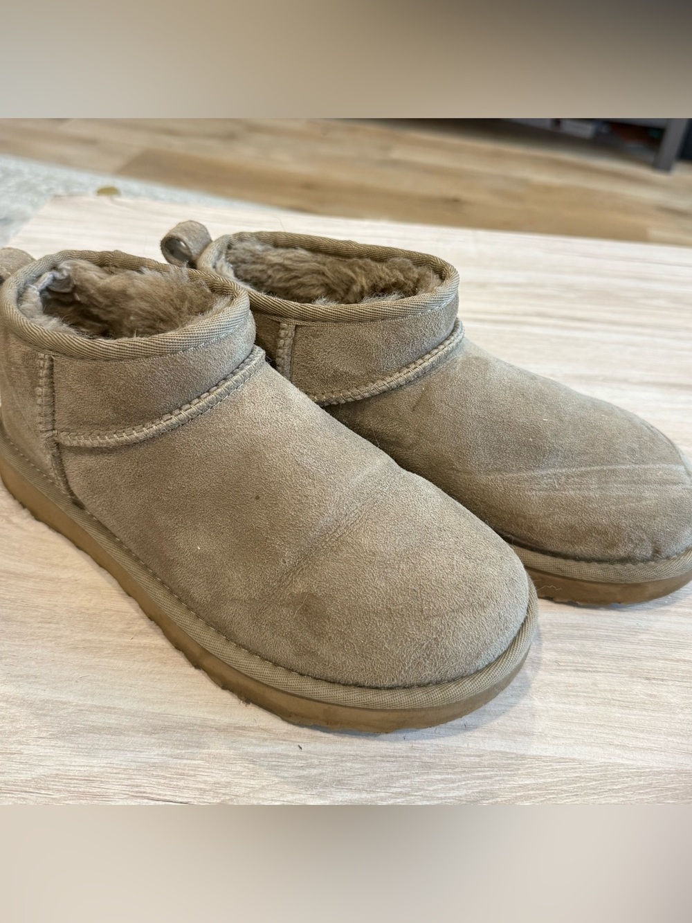 Ugg Classic Ultra Mini in Caribou Color